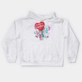 Happy Valentine s Day Kids Hoodie